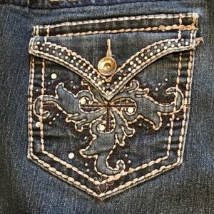 Nine West Bootcut Date Night Denim Jeans Size 14